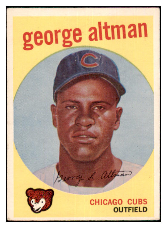 1959 Topps Baseball #512 George Altman Cubs VG-EX 479936