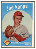 1959 Topps Baseball #517 Joe Koppe Phillies VG-EX 479940