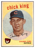 1959 Topps Baseball #538 Chick King Cubs VG-EX 479954