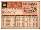 1959 Topps Baseball #541 Bob Thurman Reds VG-EX 479956