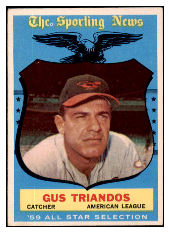 1959 Topps Baseball #568 Gus Triandos A.S. Orioles VG-EX 479968