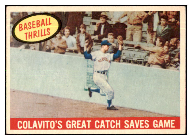 1959 Topps Baseball #462 Rocky Colavito IA Indians EX 479991