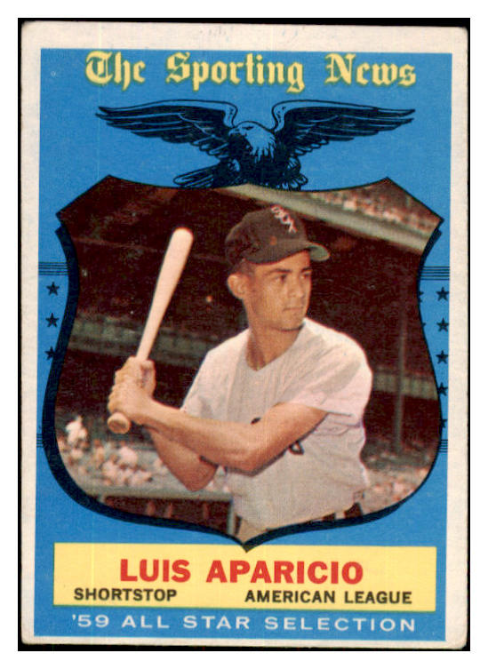 1959 Topps Baseball #560 Luis Aparicio A.S. White Sox VG-EX 480008
