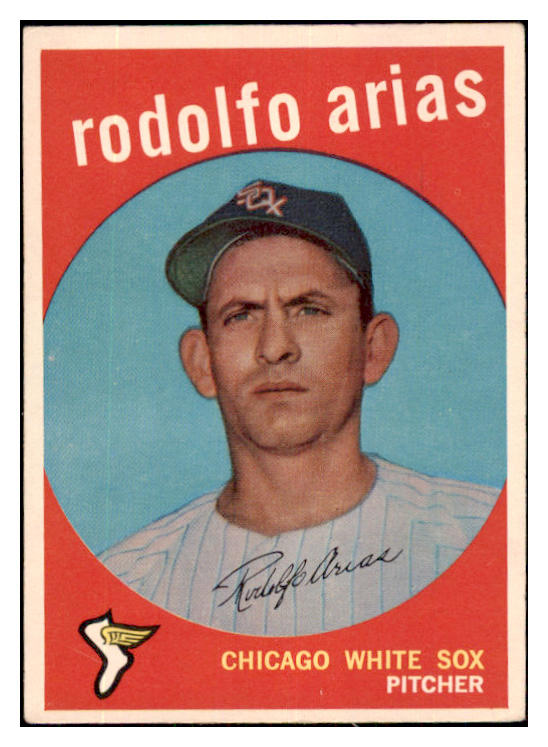 1959 Topps Baseball #537 Rodolfo Arias White Sox VG-EX 480013