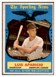 1959 Topps Baseball #560 Luis Aparicio A.S. White Sox EX 480048