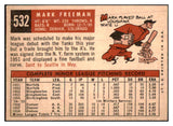 1959 Topps Baseball #532 Mark Freeman A's EX-MT 480081