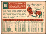 1959 Topps Baseball #090 Bill Skowron Yankees EX-MT 480091