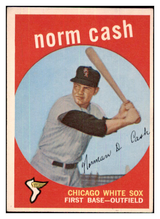 1959 Topps Baseball #509 Norm Cash White Sox VG-EX 480099