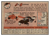 1958 Topps Baseball #115 Jim Bunning Tigers EX-MT 480128