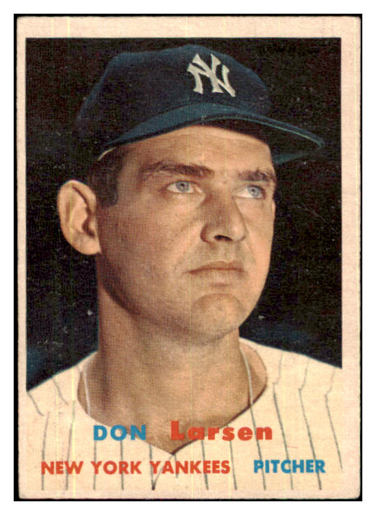 1957 Topps Baseball #175 Don Larsen Yankees VG-EX 480141