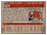 1957 Topps Baseball #175 Don Larsen Yankees VG-EX 480141