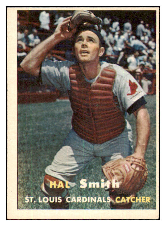 1957 Topps Baseball #111 Hal Smith Cardinals VG-EX 480145