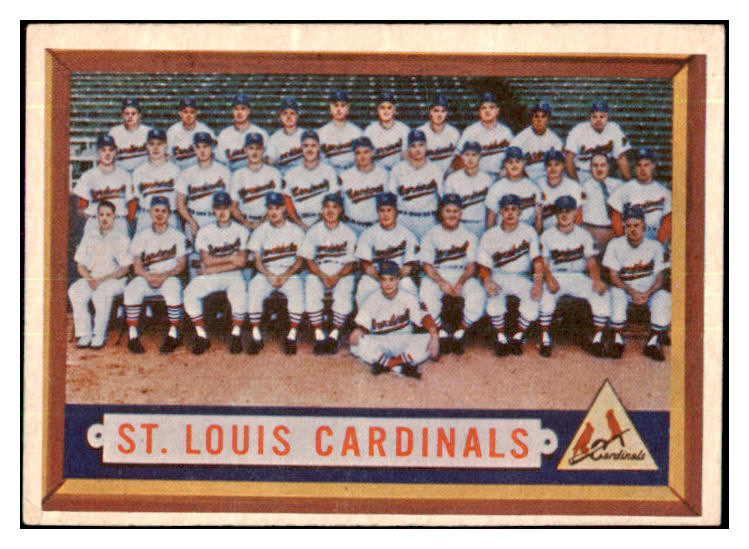 1957 Topps Baseball #243 St. Louis Cardinals Team VG-EX 480148