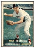 1957 Topps Baseball #131 Milt Bolling Red Sox VG-EX 480164