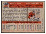 1957 Topps Baseball #107 Jim Rivera White Sox VG-EX 480169