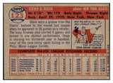 1957 Topps Baseball #123 Steve Ridzik Giants EX-MT 480189