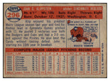 1957 Topps Baseball #296 Johnny Klippstein Reds VG-EX 480201