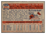 1957 Topps Baseball #291 Windy McCall Giants EX 480239