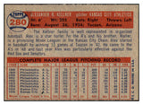 1957 Topps Baseball #280 Alex Kellner A's EX 480244