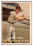 1957 Topps Baseball #038 Nellie Fox White Sox EX 480253
