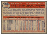 1957 Topps Baseball #038 Nellie Fox White Sox EX 480253