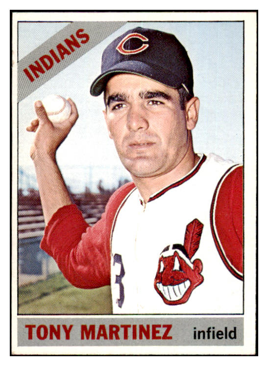 1966 Topps Baseball #581 Tony Martinez Indians EX-MT 480256
