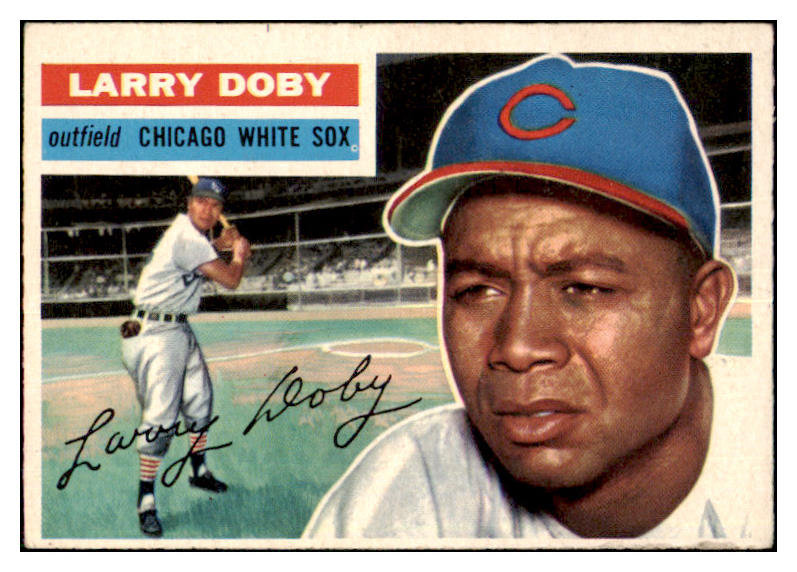 1956 Topps Baseball #250 Larry Doby White Sox VG-EX 480279
