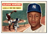 1956 Topps Baseball #208 Elston Howard Yankees EX 480292