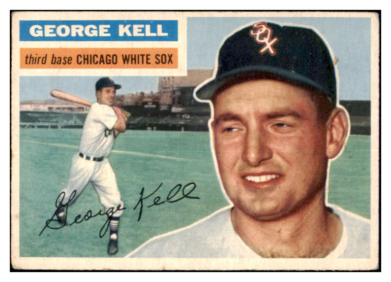 1956 Topps Baseball #195 George Kell White Sox VG-EX 480313