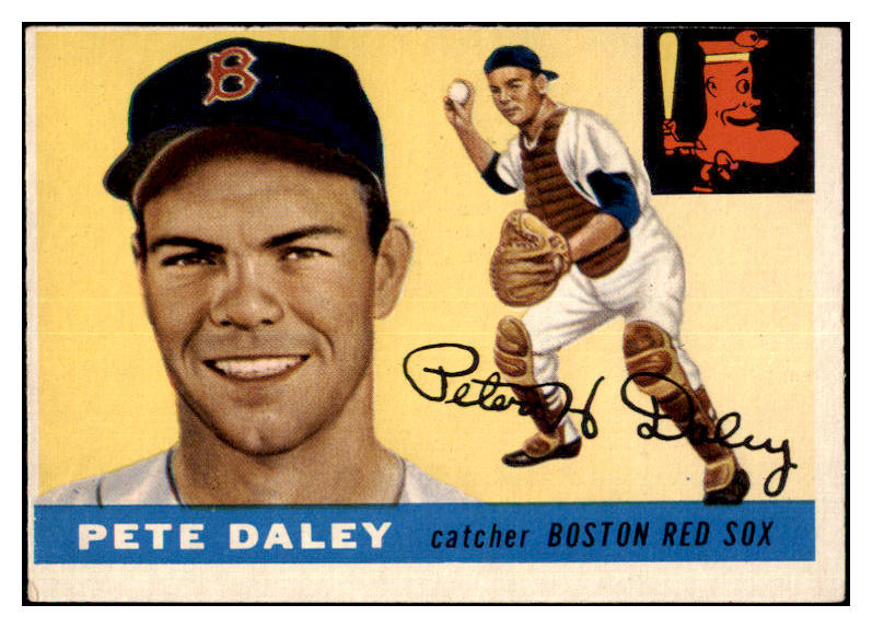 1955 Topps Baseball #206 Pete Daley Red Sox VG-EX 480362