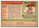 1955 Topps Baseball #171 Dick Brodowski Red Sox VG-EX 480375
