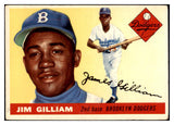 1955 Topps Baseball #005 Jim Gilliam Dodgers VG-EX 480389