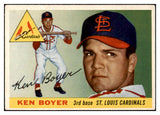 1955 Topps Baseball #125 Ken Boyer Cardinals EX 480408