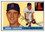 1955 Topps Baseball #176 Norm Zauchin Red Sox EX 480424