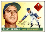 1955 Topps Baseball #019 Billy Herman Dodgers EX 480429