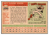 1955 Topps Baseball #200 Jackie Jensen Red Sox EX 480430