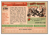 1955 Topps Baseball #158 Tom Carroll Yankees EX 480435