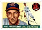 1955 Topps Baseball #024 Hal Newhouser Indians NR-MT 480463