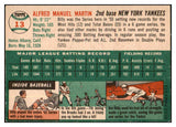 1954 Topps Baseball #013 Billy Martin Yankees VG-EX 480480