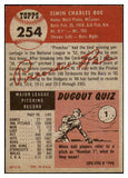 1953 Topps Baseball #254 Preacher Roe Dodgers GD-VG 480496