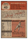 1953 Topps Baseball #045 Grady Hatton Reds VG 480505