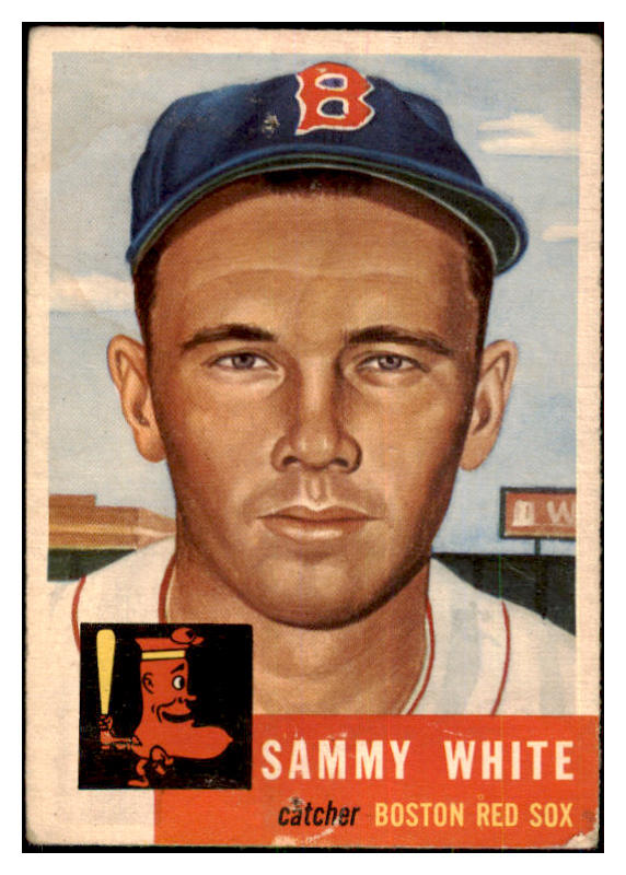 1953 Topps Baseball #139 Sammy White Red Sox VG 480507