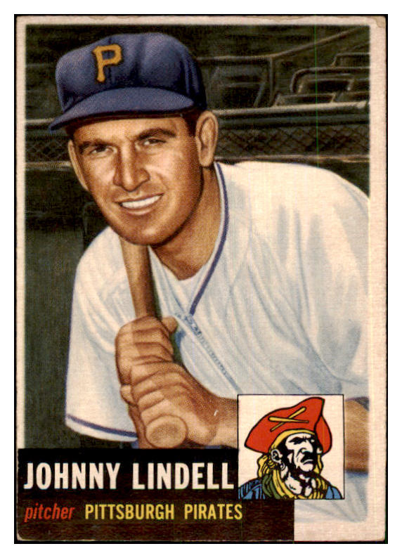 1953 Topps Baseball #230 Johnny Lindell Pirates VG 480515