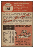 1953 Topps Baseball #161 Vern Bickford Braves VG-EX 480534