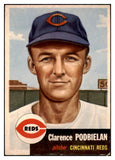 1953 Topps Baseball #237 Clarence Podbielan Reds VG-EX 480551