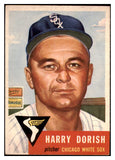 1953 Topps Baseball #145 Harry Dorish White Sox EX+/EX-MT 480583