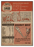 1953 Topps Baseball #148 Mickey Grasso Senators EX+/EX-MT 480584