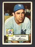 1952 Topps Baseball #191 Yogi Berra Yankees Good 480624