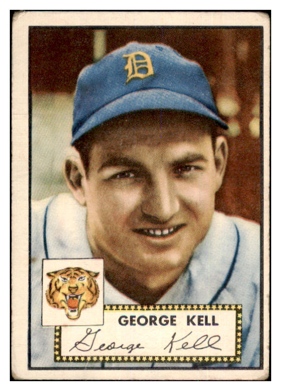 1952 Topps Baseball #246 George Kell Tigers VG 480633