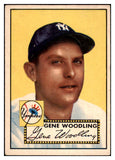 1952 Topps Baseball #099 Gene Woodling Yankees VG-EX 480644